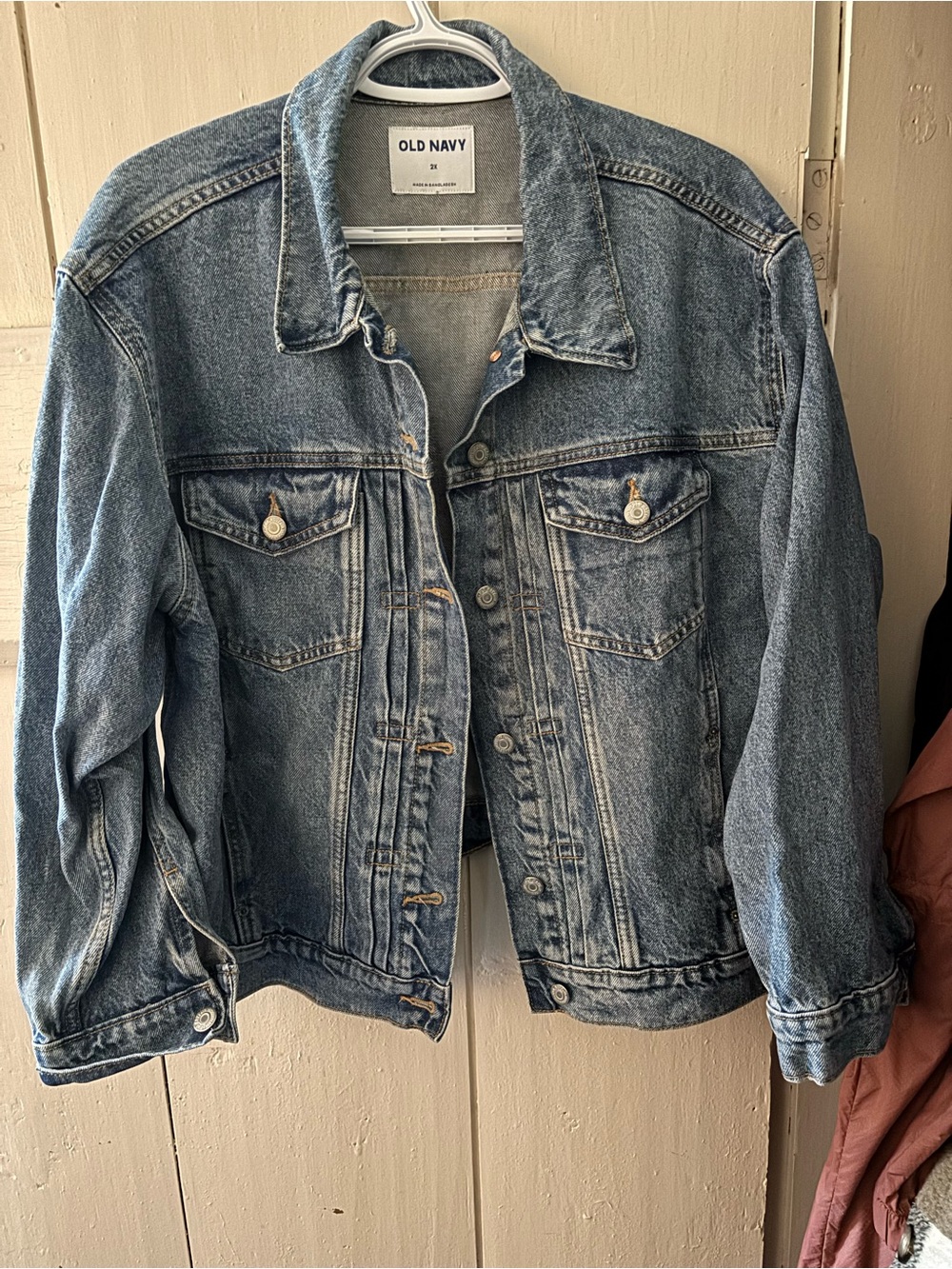 Old Navy Washed Blue Denim Jacket